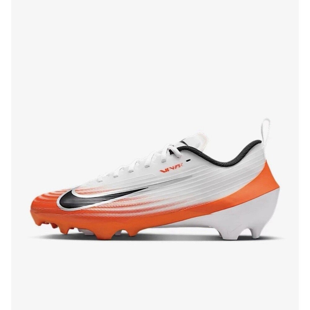 Mens Sz 13.5 - Nike Vapor Speed 3 TB Football Cleats White Orange HM8849-104